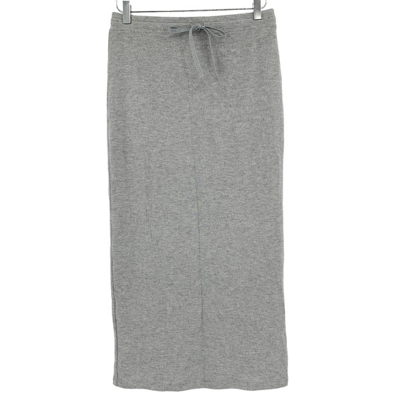 2/$30 HOUSE OF HARLOW 1960 Maxi Midi Skirt Size S Gray New SOFT Stretch Back - Picture 6 of 8